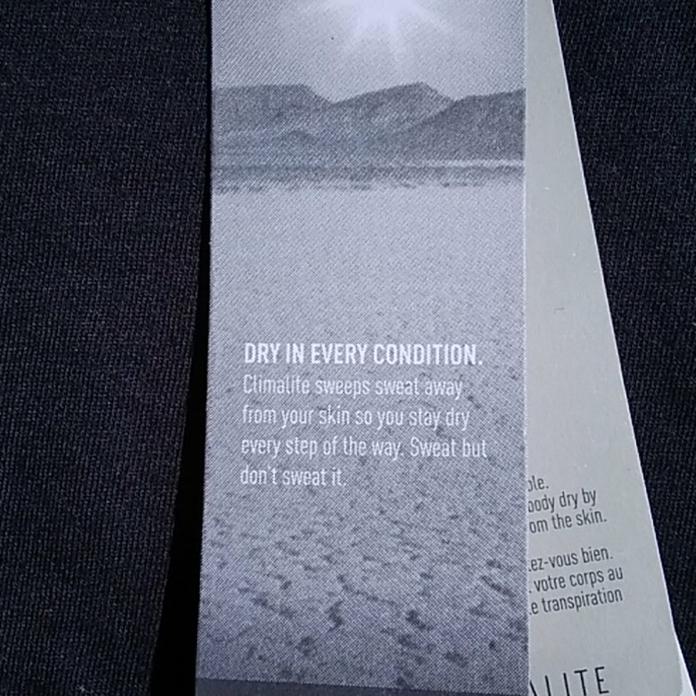 Adidas Climalite Black Performance T size SP - Picture 4 of 8